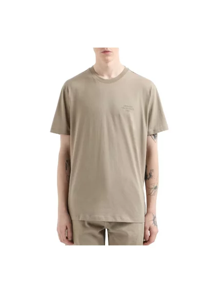 Tricou Eax bej