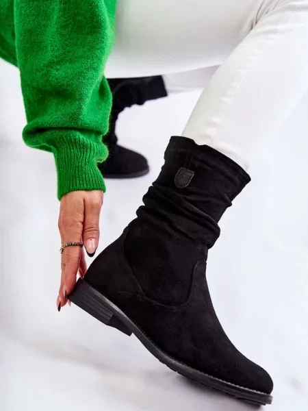 Полуотворени обувки S. Barski черно