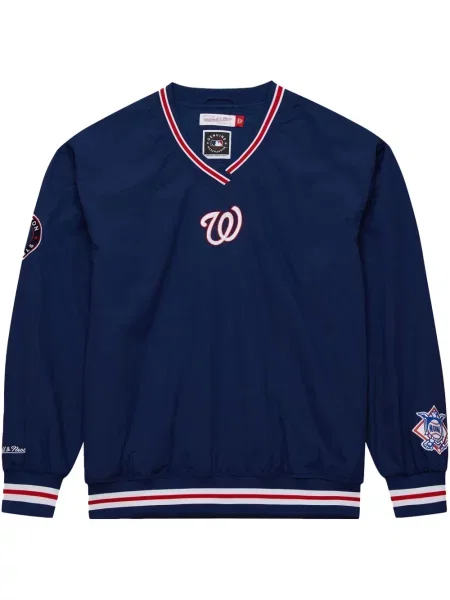 Hanorac Mitchell & Ness albastru