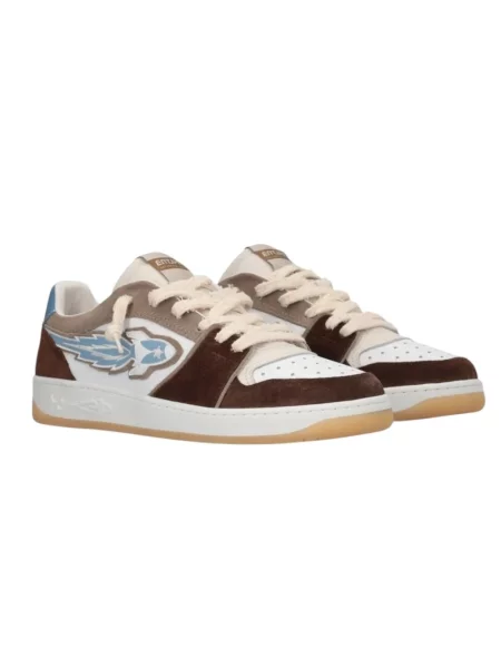 Sneakersy Enterprise Japan brązowe