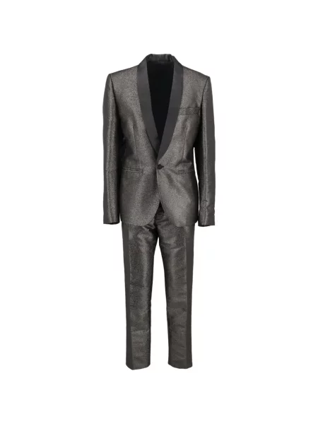 Costum Christian Pellizzari cu rever gri