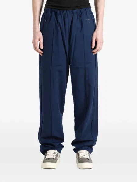 Pantaloni Puma alergare albastru