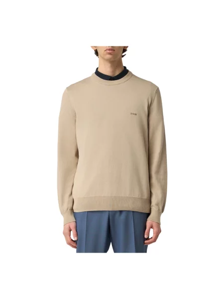 Sweter Boss beżowy