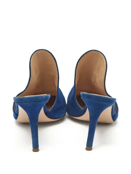 Papuci tip mules Gianvito Rossi albastru