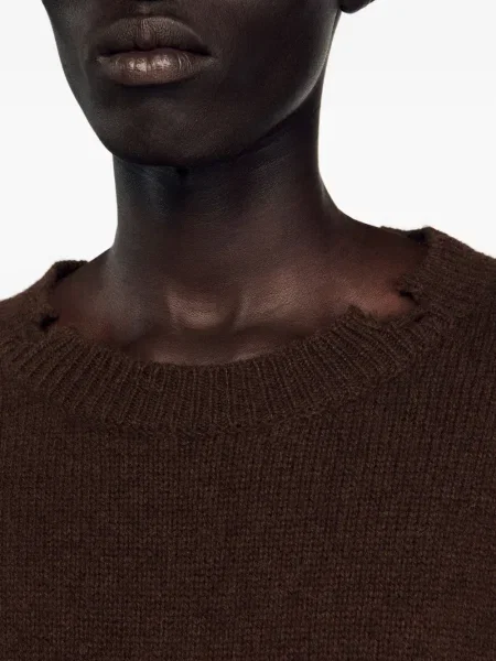Pulover Sandro de lână maro