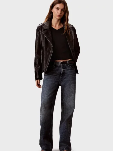 Джинсовая куртка Calvin Klein Jeans черная