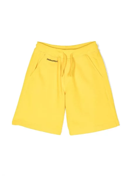 Szorty dziecięce Dsquared2 żółte