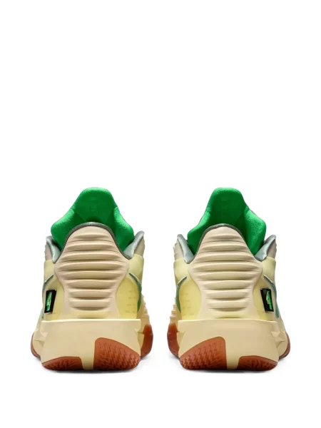 Baschet sneakerși Nike Zoom cu șireturi din dantelă galben