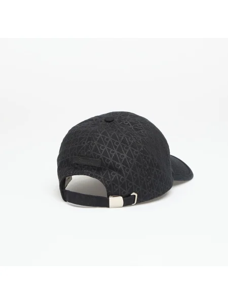 Шапка с козирка Calvin Klein Emblem Print W Leather Patch Cap черен