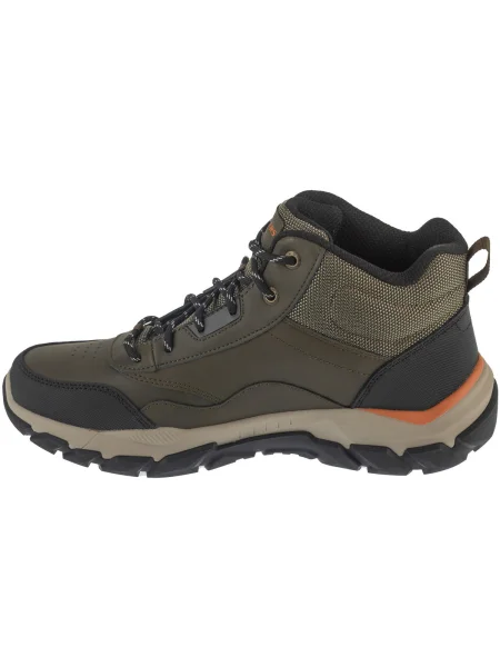 Pánske topánky SKECHERS Santoro Hopkins olive olivový