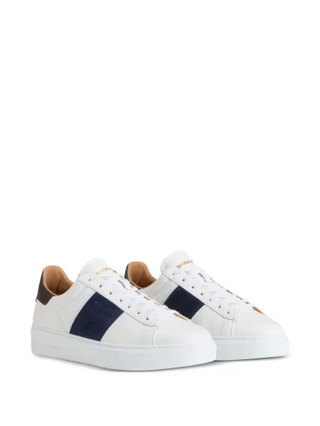 Fűzős csipkés klasszikus sneaker Woolrich fehér