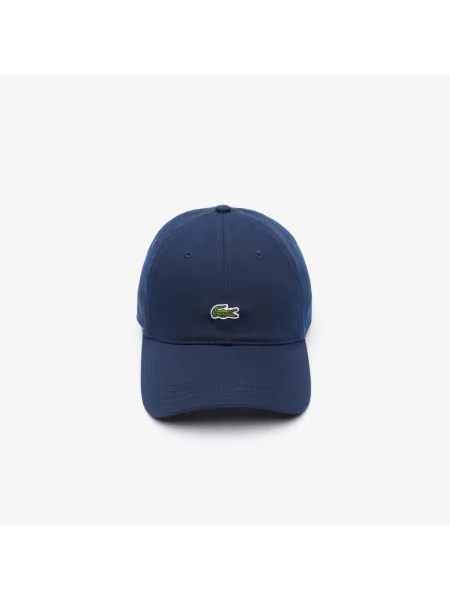 Lacoste Czapka Unisex Organic Cotton Twill granatowa