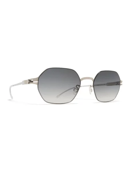 Okulary przeciwsłoneczne Mykita z kaszmiru szare