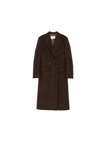 Płaszcz Stella Mccartney wełniany brązowy