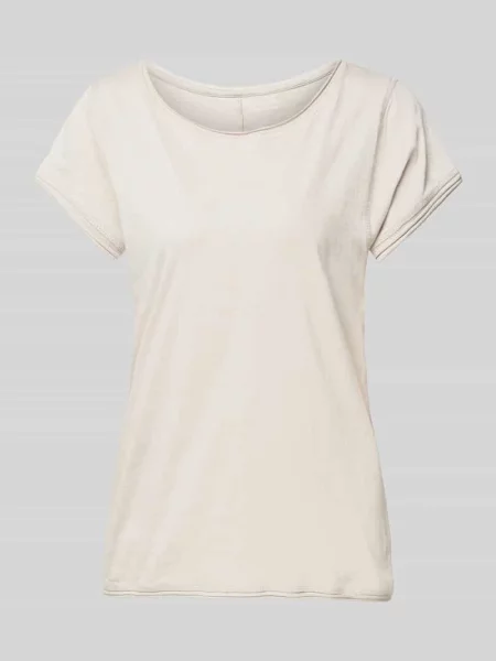 T-shirt z krótkimi rękawami Christian Berg Woman brązowa