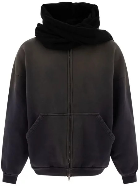 Fular Balenciaga negru