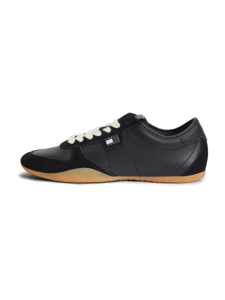 Sneakerși Tommy Jeans negru