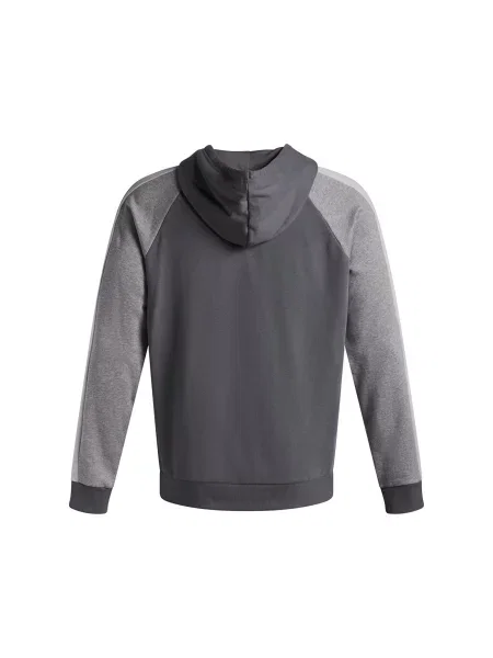 Суичър с качулка Under Armour с качулка с принт сиво