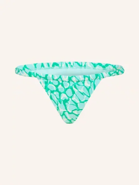 Seafolly Dół Od Bikini Brazylijskiego Animal Instinct gruen zielony