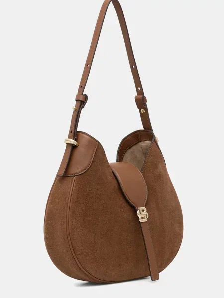 Ročna torba BOSS Boss Beyond Hobo S rjava