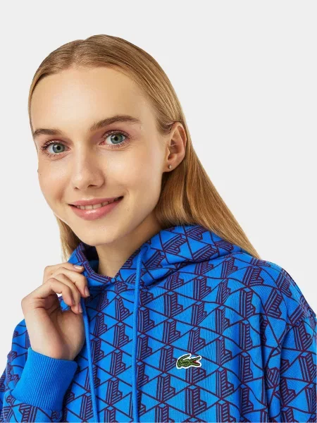 Платье мини Lacoste синее