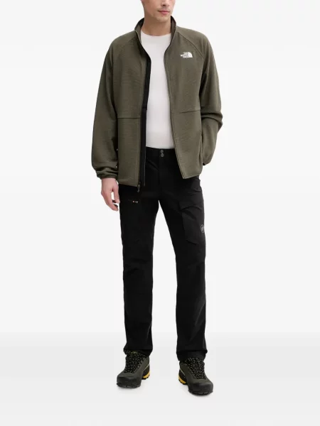 Pliabil hanorac cu fermoar The North Face verde