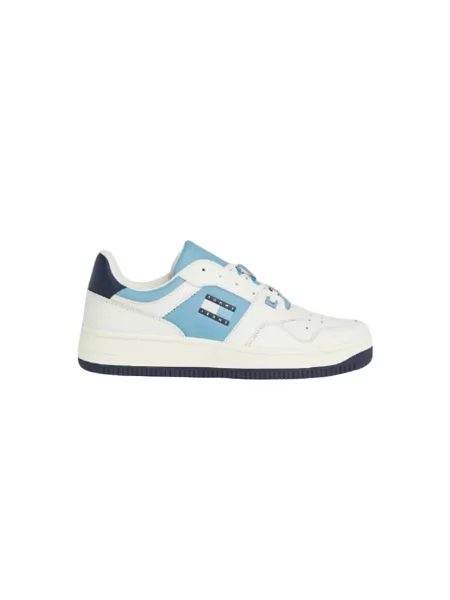 Sneakersy Tommy Hilfiger skórzane białe