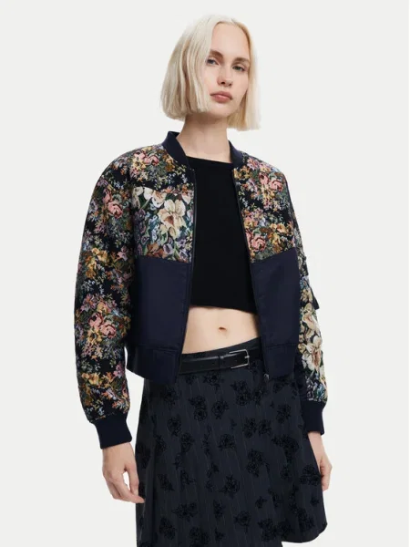 Desigual Geacă bomber Roterdam negru