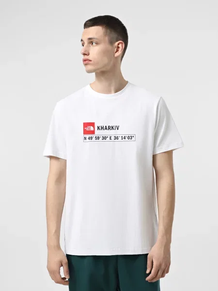 Футболка The North Face білий