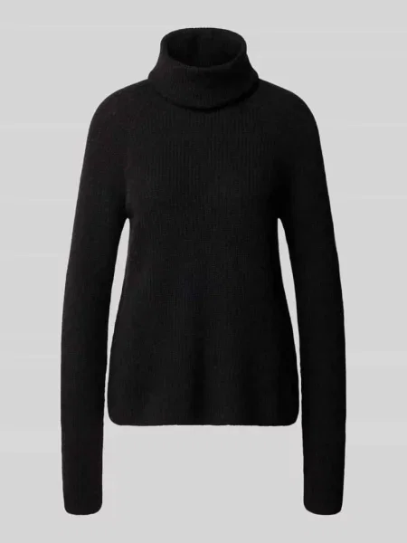 Sweter o kroju regular fit z mieszanki alpaki i wełny model Falodina' Boss Orange czarny