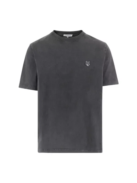 Koszulka Maison Kitsune z logo szara