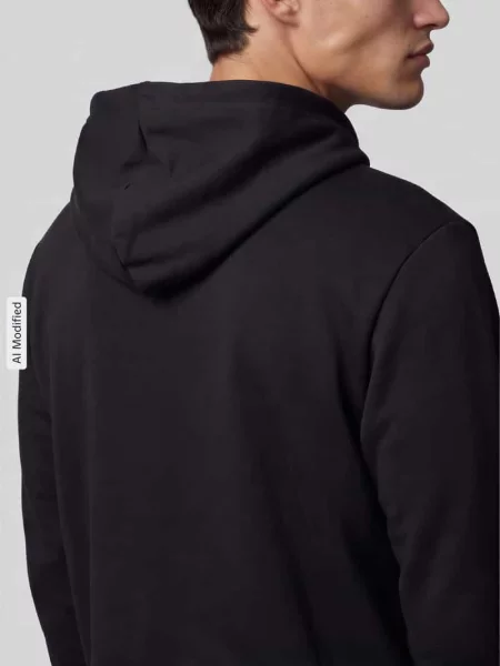 Bluza z kapturem z napisem z logo model M COLLEGIATE HD' Adidas Sportswear czarna