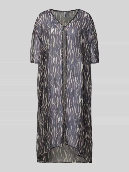 Oversized kaftan ze wzorem na całej powierzchni model ATRUD' Pieces
