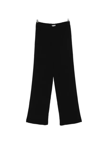 Pantaloni Issey Miyake cu nervuri negru