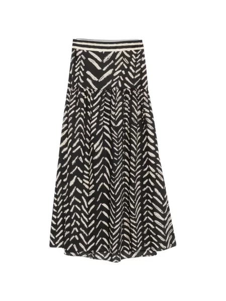 Fusta maxi Johanna Ortiz negru