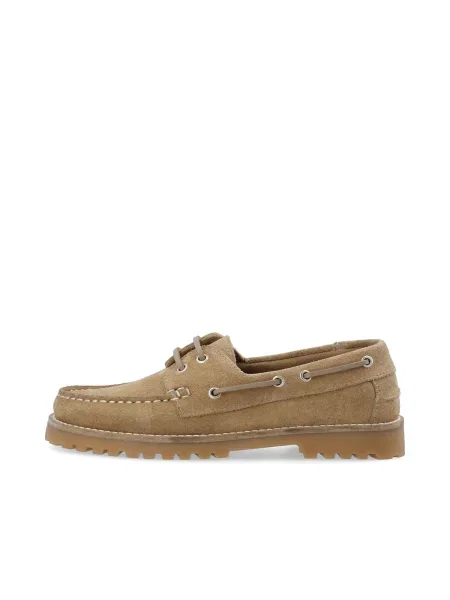 Bianco Mocasini Capri închis bej