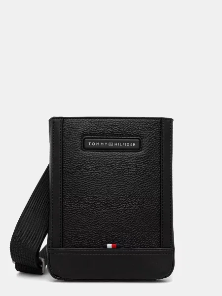 TOMMY HILFIGER Torba za čez ramo / srebrna črna