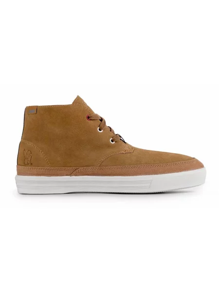 Chrome Industries Forged Suede Chukka Boot Golden Brown Off White Mężczyźni Buty sportowe Chrome Brązowy Size: 6 białe