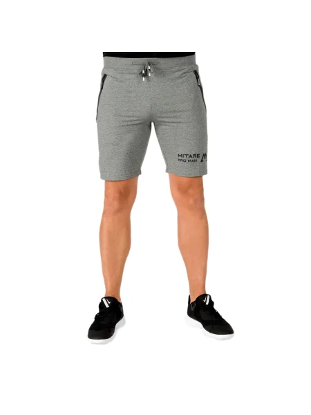 MITARE PRO MAN Cel mai bun pantaloni scurți clasici închis gri
