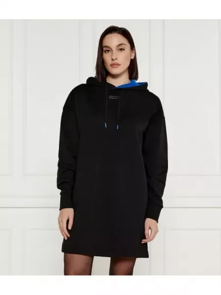 Hugo Blue Rochie Nidion_B negru