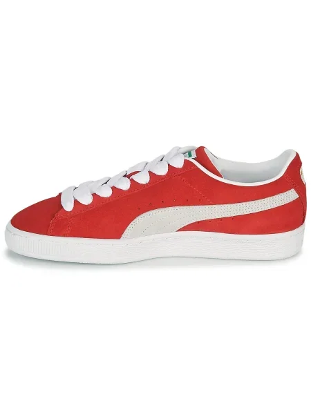 Szarvasbőr sportcipő Puma Suede piros