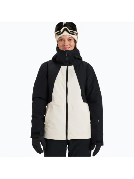 Geacă de snowboard pentru femei ROXY Wild Twist true black negru