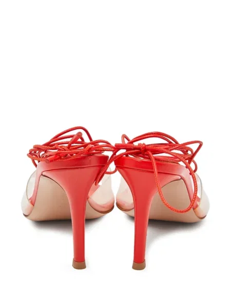 Sandale Gianvito Rossi din piele roșu