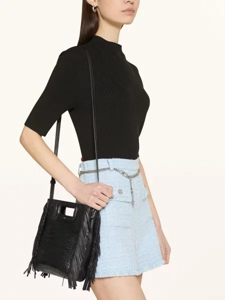 Maje Torba Na Ramię schwarz czarna