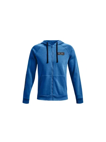 Bluza sportowa Under Armour Rival Fleece Chroma FZ HD niebieska