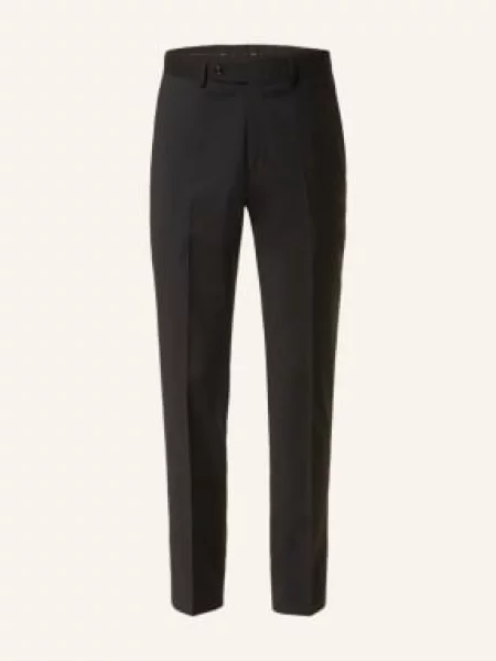 Roy Robson Oblekové Kalhoty Regular Fit black černé