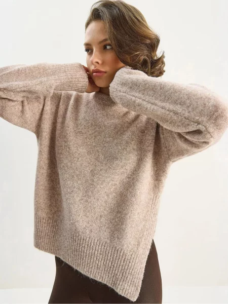 Bianco Lucci Pulover Pullover' bež