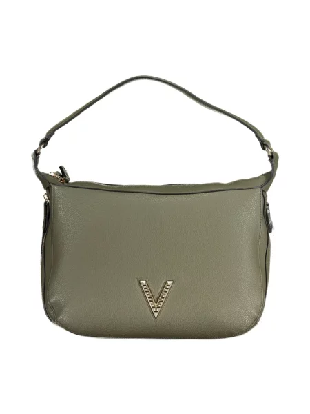 Lniana torebka Valentino zielona