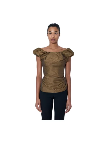 Bluzka Vivienne Westwood brązowa