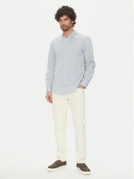 Calvin Klein Košile Světle Comfort Fit modrá